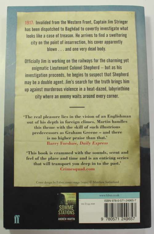 The Baghdad Railway Club by Andrew Martin Softcover Book