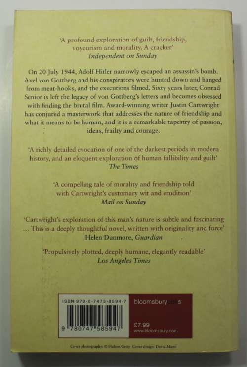 The Song Before It Is Sung by Justin Cartwright Softcover Book