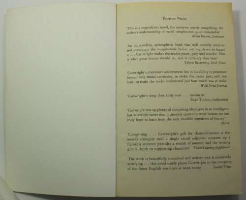 The Song Before It Is Sung by Justin Cartwright Softcover Book