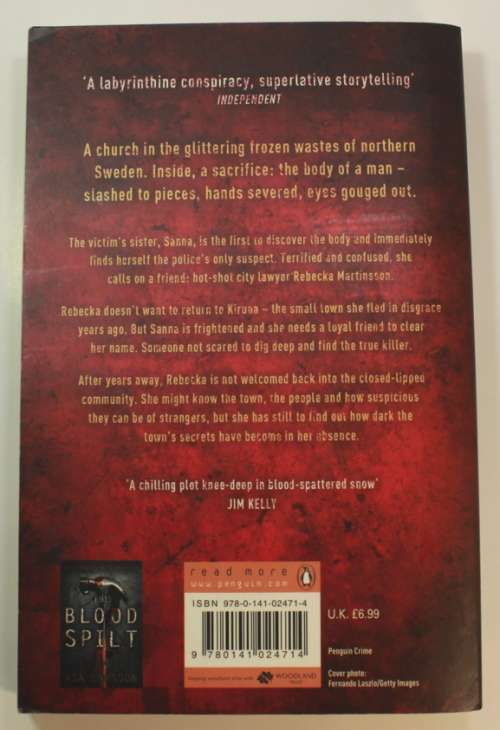 The Savage Altar by Asa Larsson Softcover Book