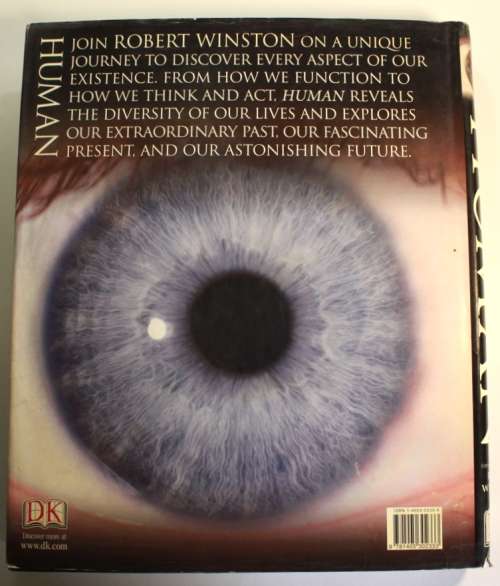 Human: The Definitive Visual Guide, Editorial Consultant: Robert Winston Hardcover Book