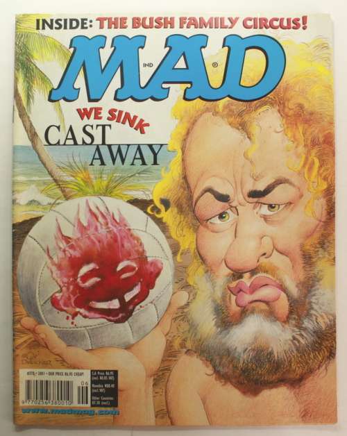Vintage Mad Magazine # 378 - June 2001 Magazine