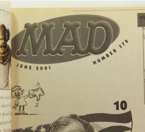 Vintage Mad Magazine # 378 - June 2001 Magazine