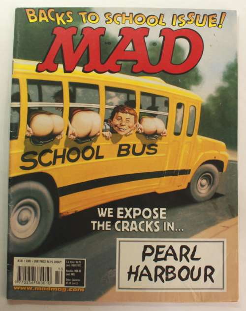 Vintage Mad Magazine # 381 - October 2001 Magazine