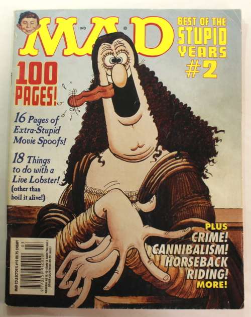 Vintage Mad Collectors Series # 19 `Best Of The Stupid Years Choice #2` Magazine
