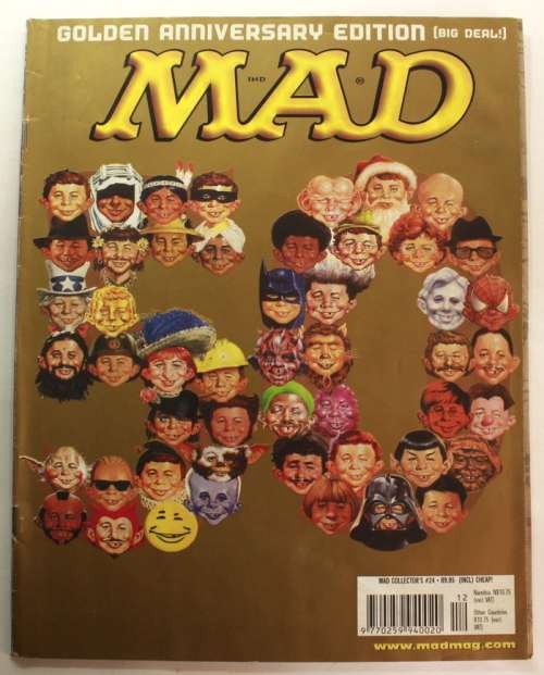 Vintage Mad Collectors Series # 24 `Golden Anniversary Edition` Magazine December 2002