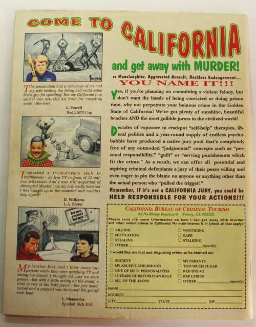 Vintage Mad Super Special # 111 - December 2000 Magazine