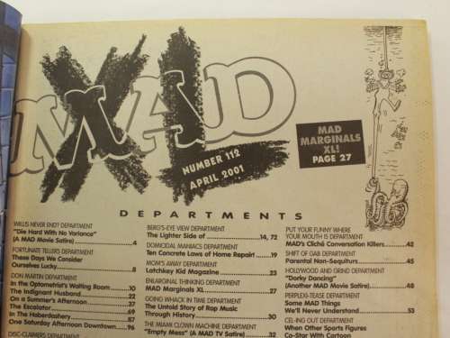 Vintage Mad Super Special # 112 - April 2001 Magazine