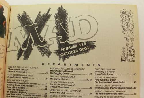 Vintage Mad Super Special # 114 - October 2001 Magazine