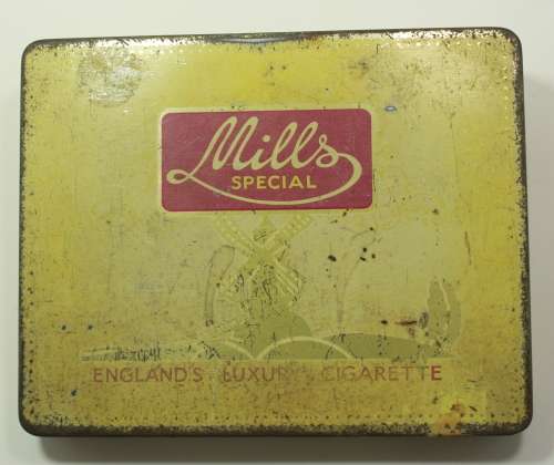 Vintage Mills Special Cigarette 50 Tin