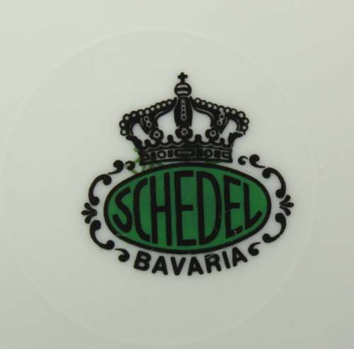 Classic Berlin Decorative Wall Plate by Schedel Porzellanmanufaktur Bavaria