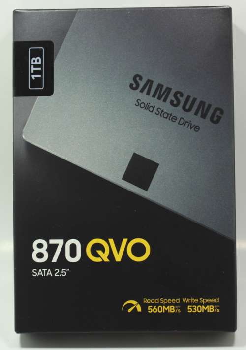 Samsung 870 QVO 1TB Solid State Drive 2.5` SATA III SSD