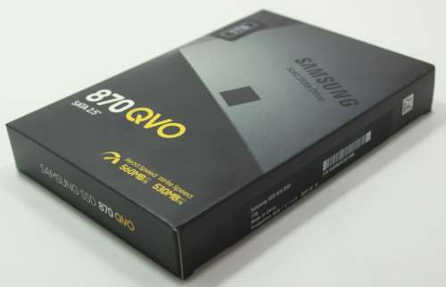 Samsung 870 QVO 1TB Solid State Drive 2.5` SATA III SSD