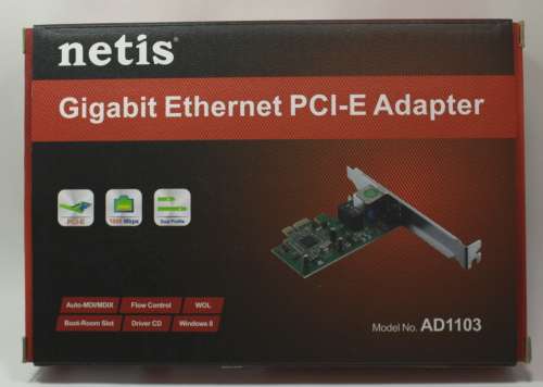 Netis Gigabit Ethernet PCI-Express Adapter AD1103