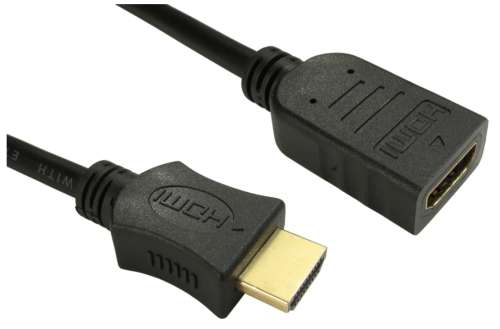 Generic 4k High Speed Mini HDMI Male to HDMI Female Cable 0.25m