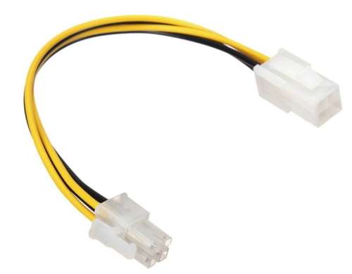 Lindy 4 Pin 30cm ATX P4 Power Extension Cable No. 33130