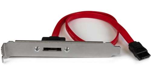 SATA Motherboard Expansion Cable 30cm for External SATA on ATX Bracket