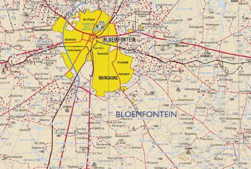 South Africa 52 x District Municipality Maps Digital Download