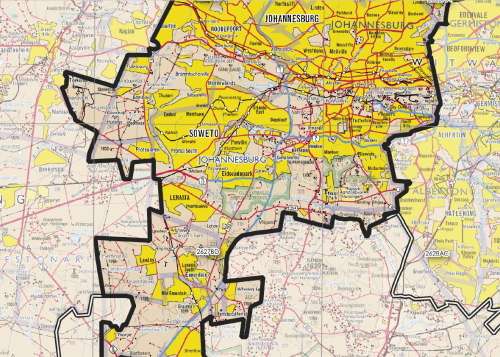 South Africa 52 x District Municipality Maps Digital Download
