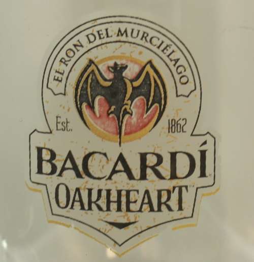 Vintage Bacardi Oakheart 500ml Beer Mug