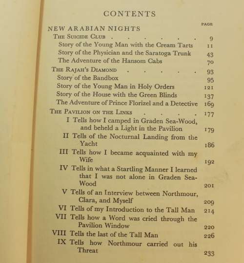 The Stories Of Robert Louis Stevenson Hardcover Book