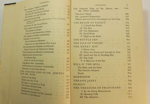 The Stories Of Robert Louis Stevenson Hardcover Book