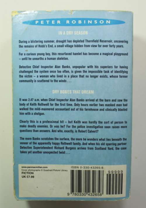 Peter Robinson Omnibus In a Dry Season / Dry Bones That Dream Softcover Book