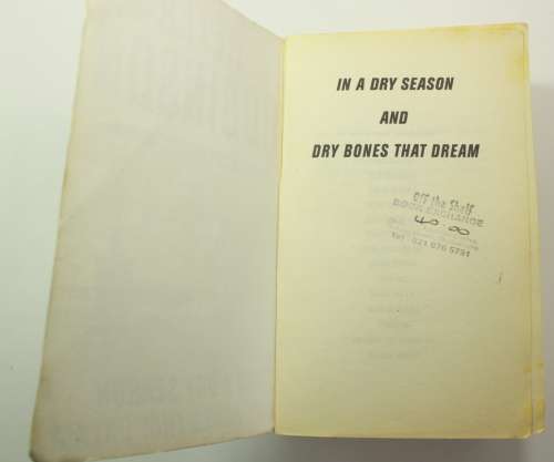 Peter Robinson Omnibus In a Dry Season / Dry Bones That Dream Softcover Book