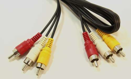 RCA Male x3 RYW to RCA x3 Male RYW 1.8m Cable