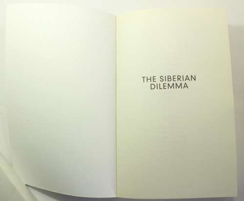 The Siberian Dilemma by Martin Cruz Smith Softcover Book