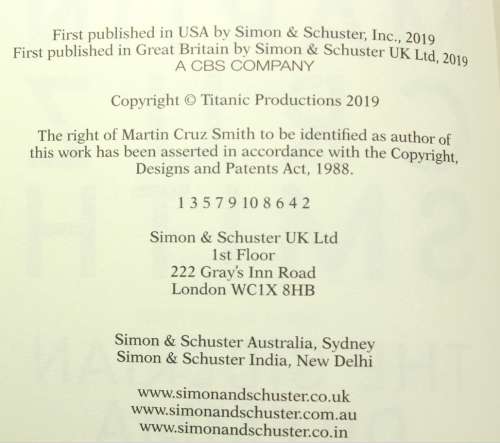 The Siberian Dilemma by Martin Cruz Smith Softcover Book