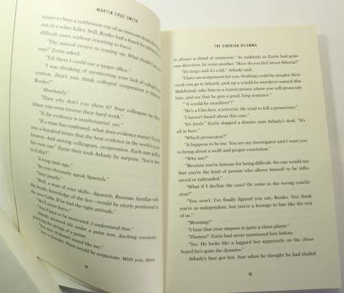The Siberian Dilemma by Martin Cruz Smith Softcover Book