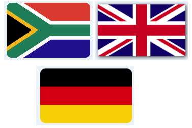 180cm x 120cm Set Of Three Flags for Wine Farms, Hotels, Lodges, Guesthouses