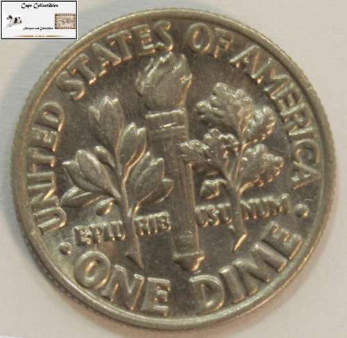 United States of America Ten Cents (One Dime) Coin 1984 `Roosevelt Dime` Circulated