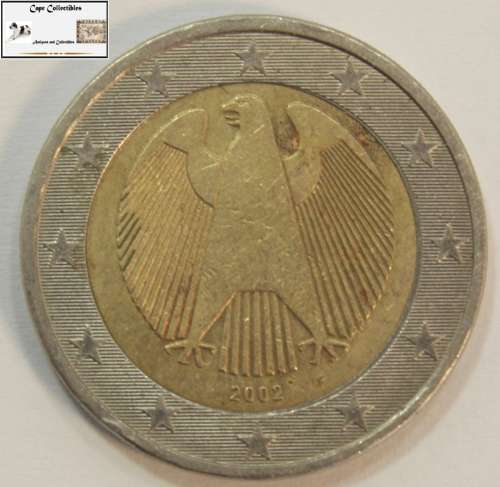 2 Euro Coin Germany 2002 Circulated