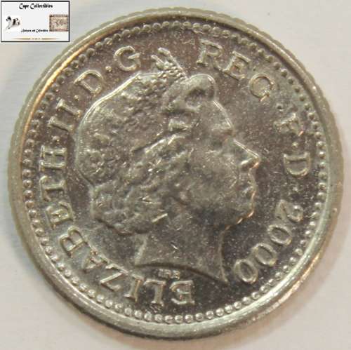 United Kingdom 5 Pence Coin 2000 Circulated