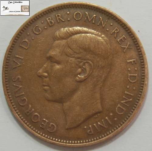 United Kingdom 1 Penny 1946 Coin Circulated