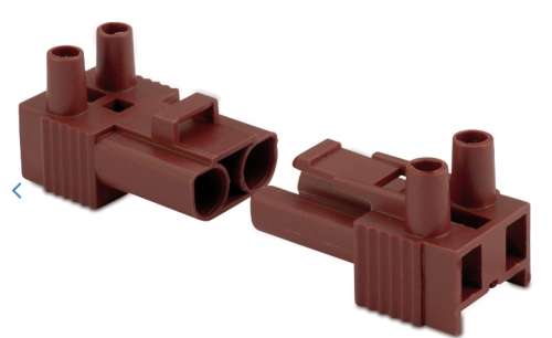 2 Pole Connector Set 16Amp Male and Female by BM Group