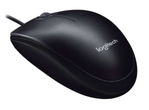 Logitech M90 USB Mouse Black