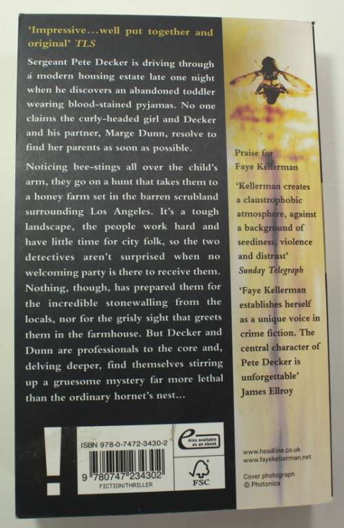 Milk and Honey by Faye Kellerman Softcover Book