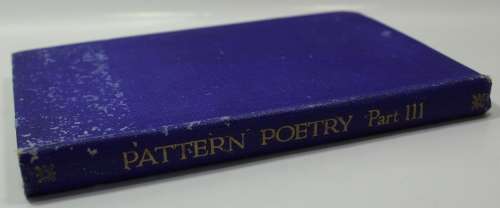 Pattern Poetry Part III Edited By Richard Wilson Hardcover Book