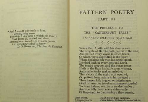 Pattern Poetry Part III Edited By Richard Wilson Hardcover Book