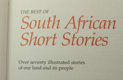 The Best Of South African Short Stories Readers Digest 1st Ed 1991 Hardcover Book