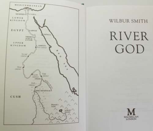 River God by Wilbur Smith Hardcover Book