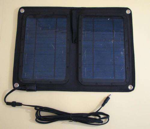 10Watt Fold Up Solar Panel Heavy Duty Fabric
