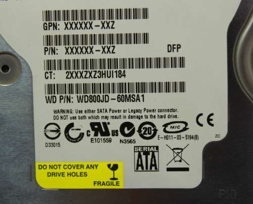 Western Digital WD800JD 80GB 3.5 SATA Hard Drive Refurbished
