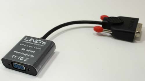 Lindy DVI-D to VGA Adapter No 38189