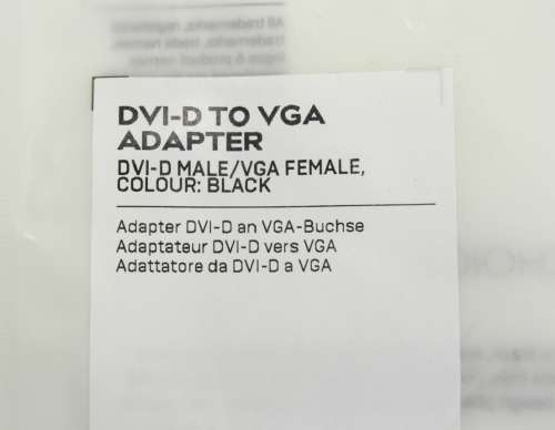 Lindy DVI-D to VGA Adapter No 38189
