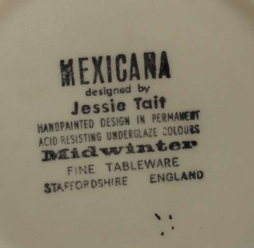 Midwinter `Mexicana` Coffee Pot by Jessie Tait