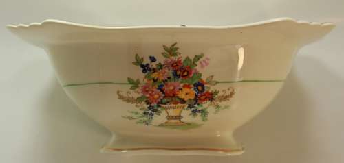 Vintage Royal Winton Grimwades Ascot Shape Tureen with Lid for Decorative Display